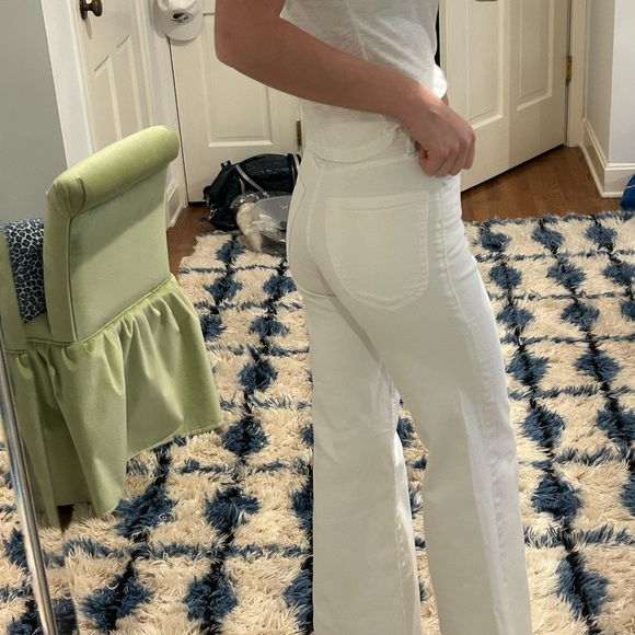 Good American Palazzo White Jeans - Picture 5 of 5